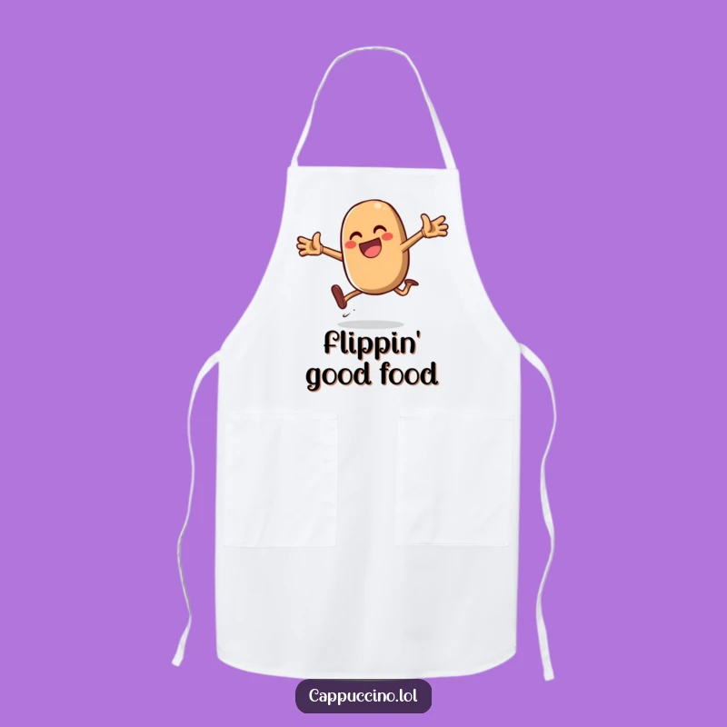 Funny Daring Jump Bean Apron: Cook with Energy, Protect Your Clothes, Perfect Funny Gift!