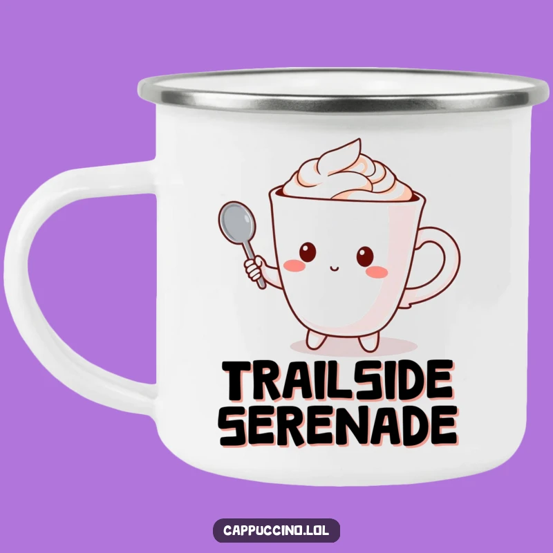 Funny Coffee Singer Adventure Mug: Your Campfire Duet Partner