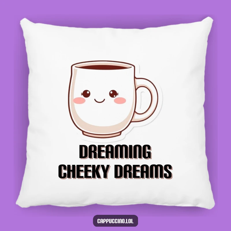 Funny Cheeky Grin Pillow: Cozy Charm, Perfect Accent, Great Funny Gift!