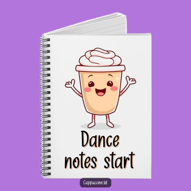 Funny Cappuccino Jig Notebook: Jot Down Your Funny Ideas!