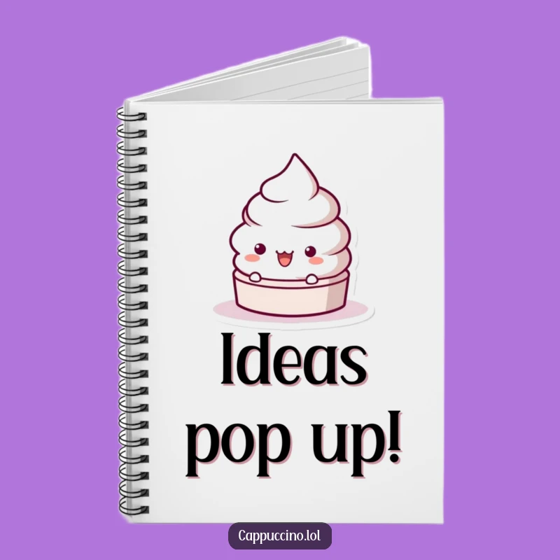Funny Frothy Lid Surprise Notebook: Jot Down Surprises, Ideal Funny Gift for Note-Takers!