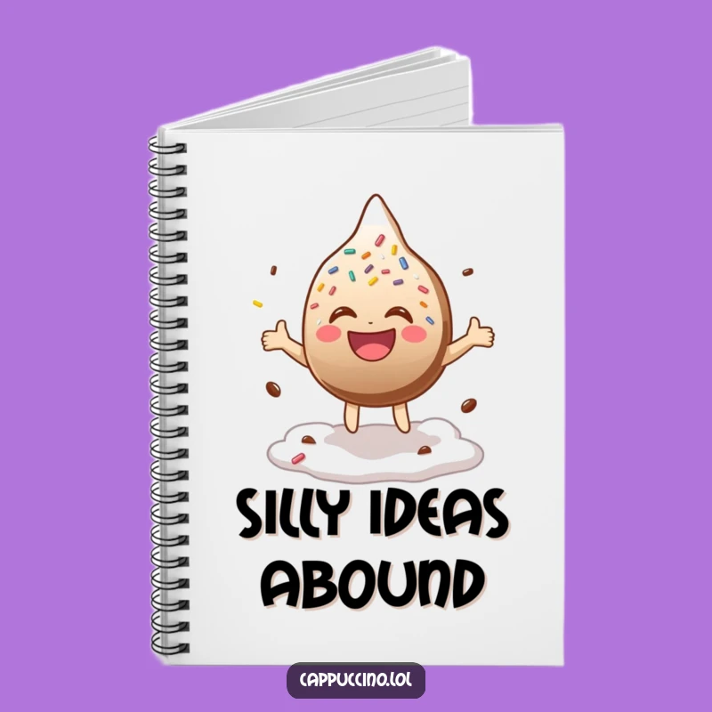 Funny Sprinkle Laugh Notebook: Bouncing Character Journal, Perfect Funny Gift!
